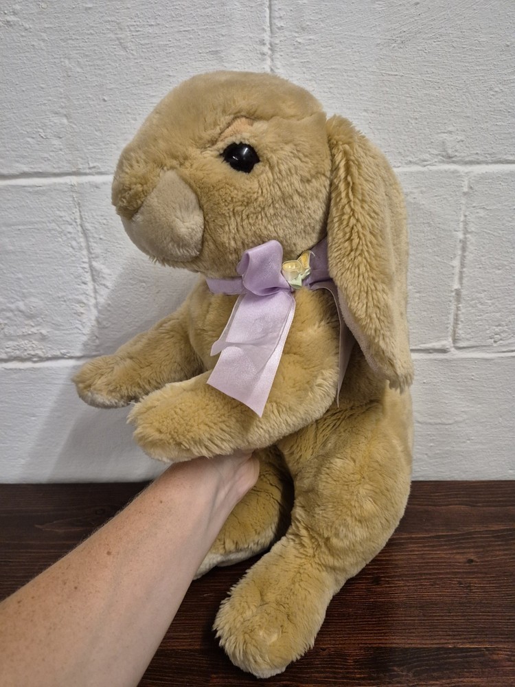 Commonwealth Bunny Rabbit Plush Stuffed Furry Cottontail JUMBO Animal LARGE 17″