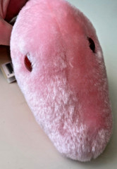 Giant Microbes Swine Flu by Drew Oliver NWT Pink Plush Toy 6 inches 2009