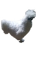 ADORE 12″ Standing Fluffy the Silkie Chicken Stuffed Animal Plush Toy