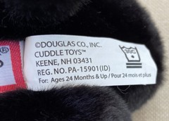 BRESTER the Plush BLACK LAB Dog Stuffed Animal – by Douglas Cuddle Toys – #1883