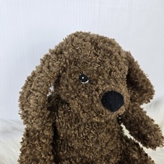 Rare IKEA Gosig Spaniel Brown Curly Hair Puppy Dog Plush 15.75″