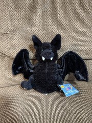 Ganz Webkinz Bat HM367 stuffed plush toy NWT SEALED code