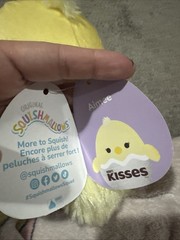 Squishmallow Hershey’s Kisses AIMEE 8″ Easter Chick Plush New