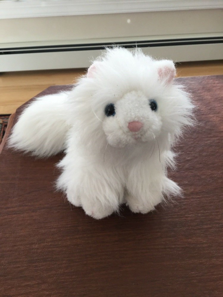 Webkinz Ganz White Persian Cat Plush Toy No Code