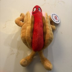 Wienerschnitzel Hot Dog The Delicious One Plush Toy New w/Tags Promo America 250