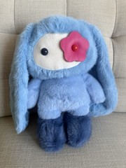 CJ Hendry JUJU World Jumbo Boo Blue Plush Toy Doll Limited Edition