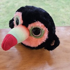 ZURU Pets Alive Chirpy Birds TOUCAN Electronic Pet Toy Whistles 10″ SEE VIDEO