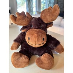 Warmies Weighted Plush Moose Lavender Scented Microwaveable Cozy Stuffed Animal