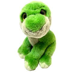 Wild Republic Diplodocus Green Dinosaur Baby Plush Stuffed Animal 7 inches
