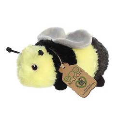Aurora – Eco Nation – Eco Softies – 8″ Bumblebee Eco-Friendly Stuffed Animal