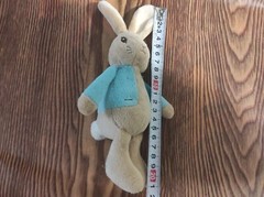 plush rabbit Peter Soft toy Beatrix Potter height 21cm.