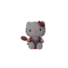 2013 Hello Kitty Plush Holding Lollypop 9.5″ Stuffed Toy Sanrio Blip Toys