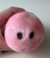 Giant Microbes Swine Flu by Drew Oliver NWT Pink Plush Toy 6 inches 2009