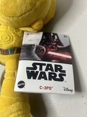 NEW Mattel Star Wars C-3PO And BOBA FETT, 8″ Inch Plush Stuffed Animal With Tags