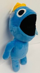 Rainbow Friends Horror Video Game Blue 12″ Plush with Suction Cup Stuffed Toy