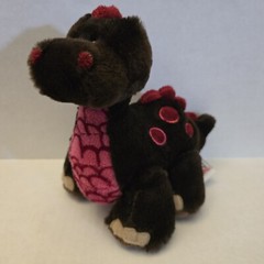 Plush, Ganz Webkins Cocoa Dinosaur