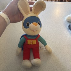 Baby First TV Superhero Harry the Bunny Plush Rabbit Stuffed Animal Super Hero