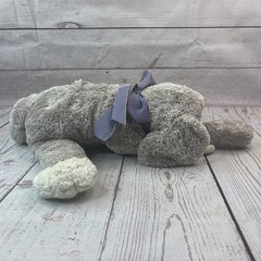 Animal Adventure Floppy Elephant Plush Bean Bag Baby Lovey Stuffed Animal Toy