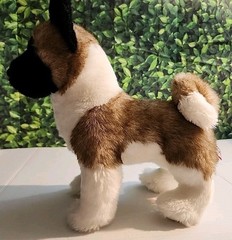 Douglas Cuddle Toys Kita Akita Dog Standing Plush Stuffed Animal