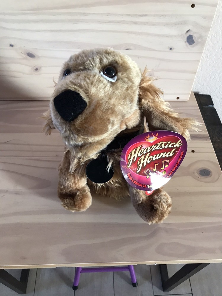 Canine Crooners Jack the Cocker Spaniel Plush Sings Love Hurts Animated Toy