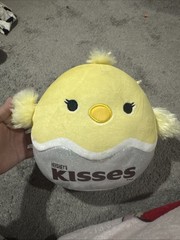 Squishmallow Hershey’s Kisses AIMEE 8″ Easter Chick Plush New