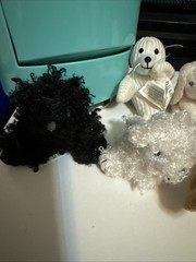 Lot of 9 Whimzy Pets Mini Plush Toy by Blip Toys Horse Moose Dog Seal Bunny