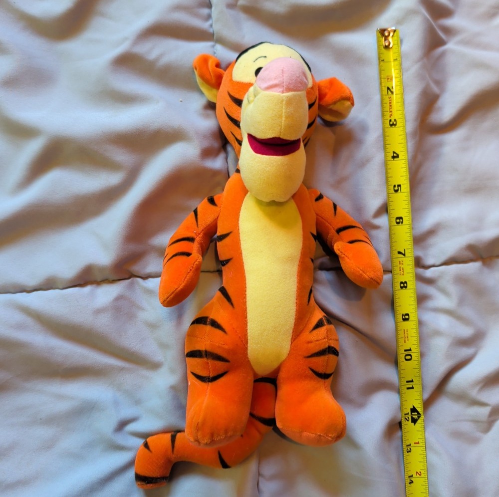 Tigger 11″ Plush Vintage MATTEL Winnie the Pooh Clean Classic Stuffed Animal Toy
