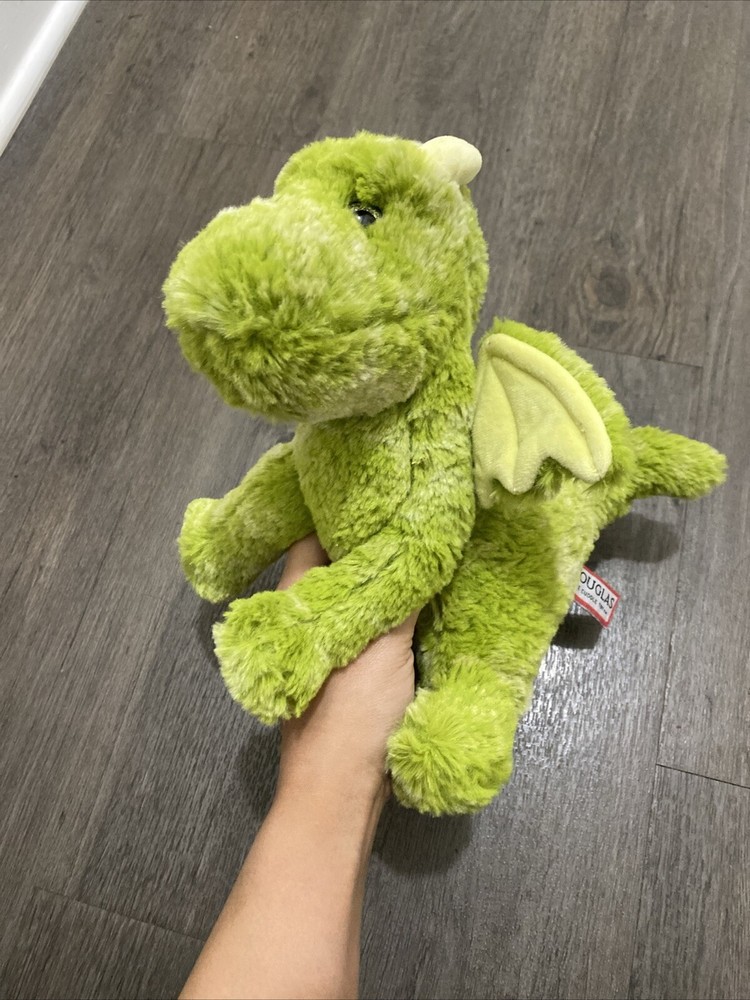 LUCIAN the Plush Soft GREEN DRAGON Stuffed Animal – Douglas Cuddle Toys 10”