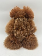 12” Alpaca Fur Teddy Bear Hypoallergenic Multicolored Handmade Simply Natural