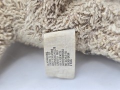 VTG Russ Berrie Home Buddies Nibbles Bunny Plush 5” Terry Cloth Beanie Tush Tag