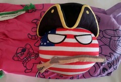 Makeship Patriotic America 1776 Ball by Drew Durnil Plush Doll June 2024