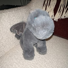 Douglas Gray Plush Dragon Stuffed Animal Toy 24 Months Up 3-4 Years 13901