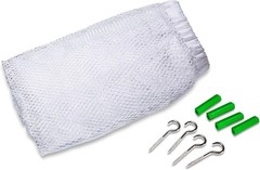 Expandable Mesh Toy Hammock 2-Pack | Stylish Storage for 30+ Stuffed Animals