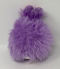 Blip Toys Round Bunny Rabbit Plush Stuffed Animal Soft Toy Purple 2013 Easter
