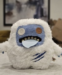 Fuggler Chunky Fuggs YETI BETTY Funny Ugly Monster 15 Inch 2026 Blue White