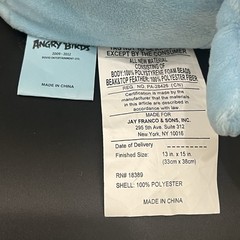 Angry Birds 8 inches Space Ice Cube Light Blue Square Bird Plush Toy – NWT