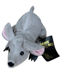 The Mouse Plush Beanie Boppers 24K Limburger Stuffed Animal Special Effects