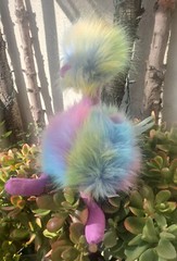 Jellycat London Rainbow Bird Plush Ostrich Emu Multi-Color with Tags