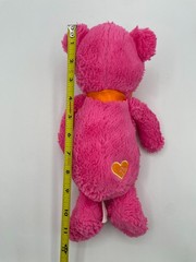 The Childrens Place Pink Teddy Bear Orange Bow Heart 12″ Plush Toy