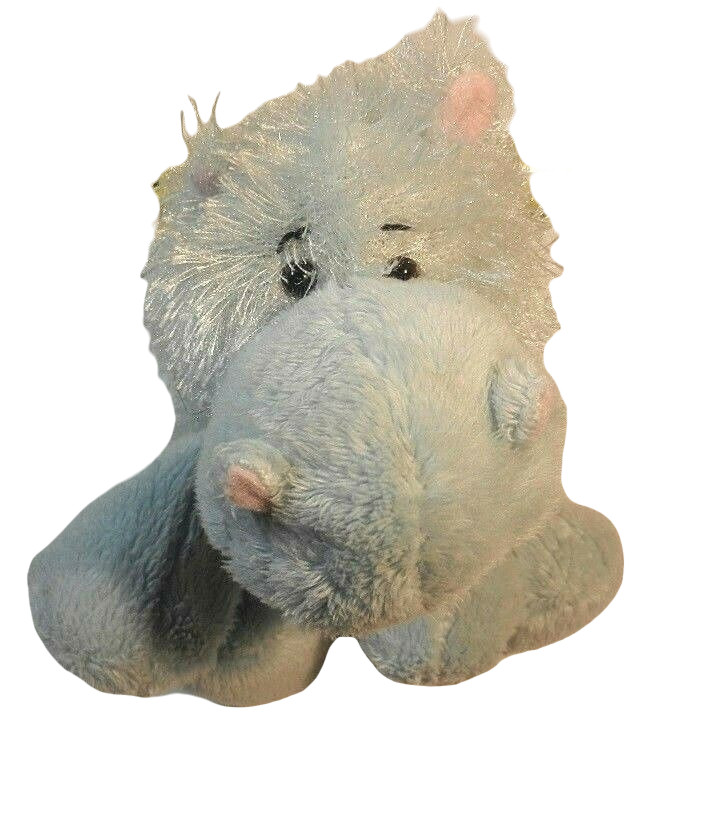 Webkinz Lil’Kinz Lil’ Hippo Plush Stuffed Animal Toy Authentic Ganz Plush
