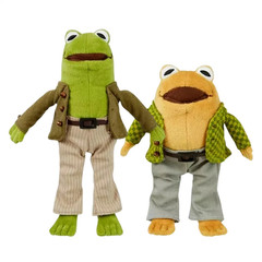 Frog And Toad Plush Set Of 2 Stuffed Animal Small Sekiguchi