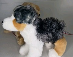 Douglas Cuddle Toys Puppy Plush LOT Golden Retriever NWT + Australian Shepherd