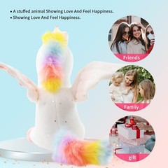 Sew Butiful 8″ Unicorn Stuffed Animal – Cute Plush Toy Gift for 3-8 Years Old…