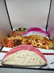 Cutetitos Replacement Wraps Pizza Candy Tortilla Lot (5) Hook & Loop