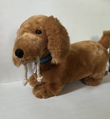 Nintendogs 2007 Brown Dachshund Battery Powered Tug O’ War Dog, Working
