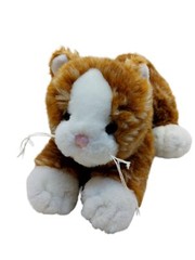 Heritage Collection By Ganz Toffee H5328 Cat Posable Tail Tabby 12” Brown orange