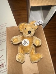 Steiff Club Gift 1997/98 Replica 1922 Teddy Bear Blond 7cm w/ Box & Certific-405