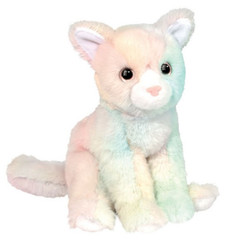 Pixie 7″ Rainbow Cat Mini Soft Douglas Stuffed Animal Plush Kitten Whimsical