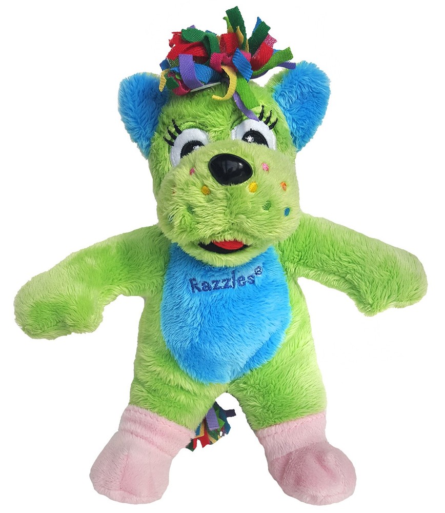 Cuddly Soft 8 inch Stuffed Green Dog…We stuff ’em…you love ’em! – Bear Mill