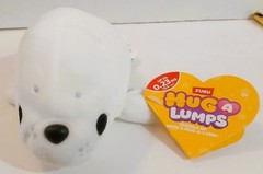 HUG- A- LUMPS SANDY THE SEAL WEIGHTED PLUSH 7-8 INCHES LONG WEIGHS 7-8 OZ.